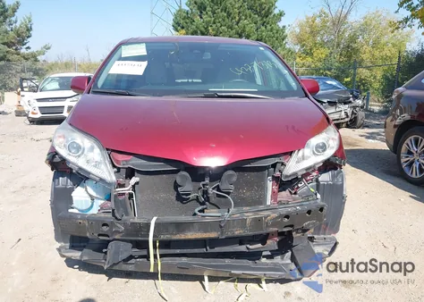 2018 Toyota Sienna Le 7 Passenger from USA, damaged, VIN 5TDJZ3DC9JS202902